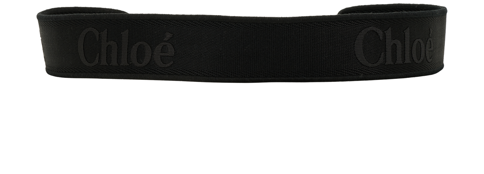 Chloe Strap, &pound;140, Accessories, Black, Polyester, Back view